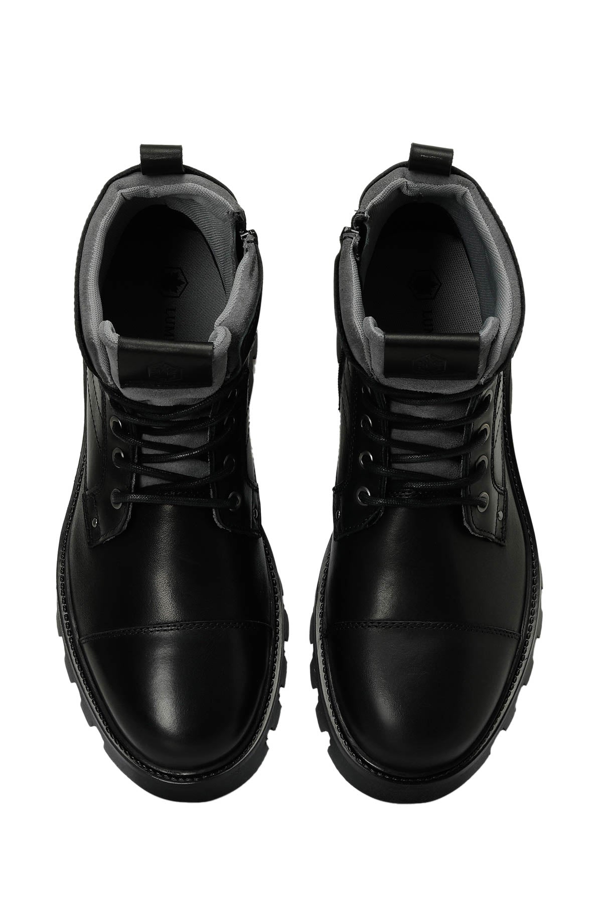 RUBBY 4PR Black Mens Work Boots