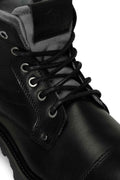 RUBBY 4PR Black Mens Work Boots