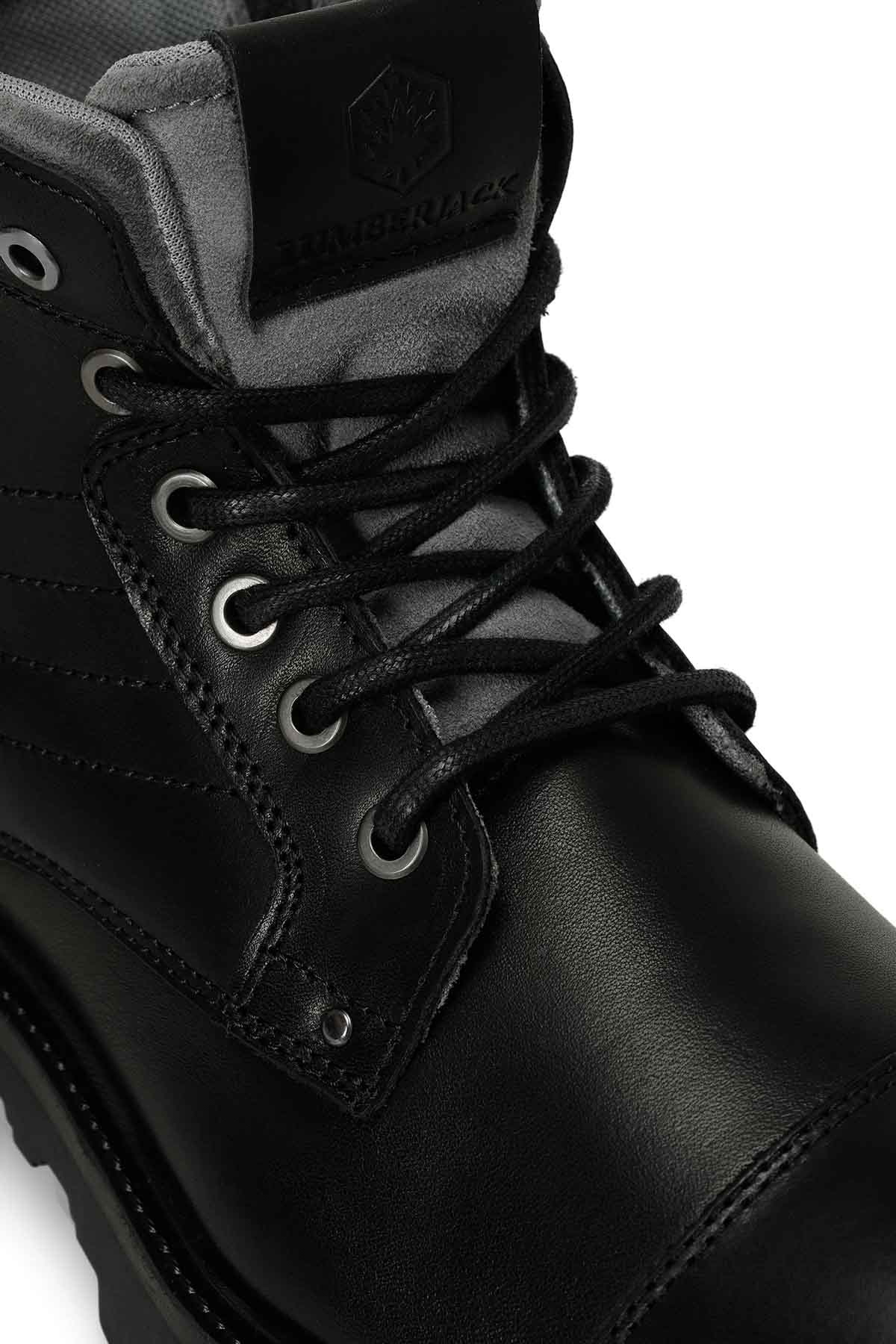 RUBBY 4PR Black Mens Work Boots