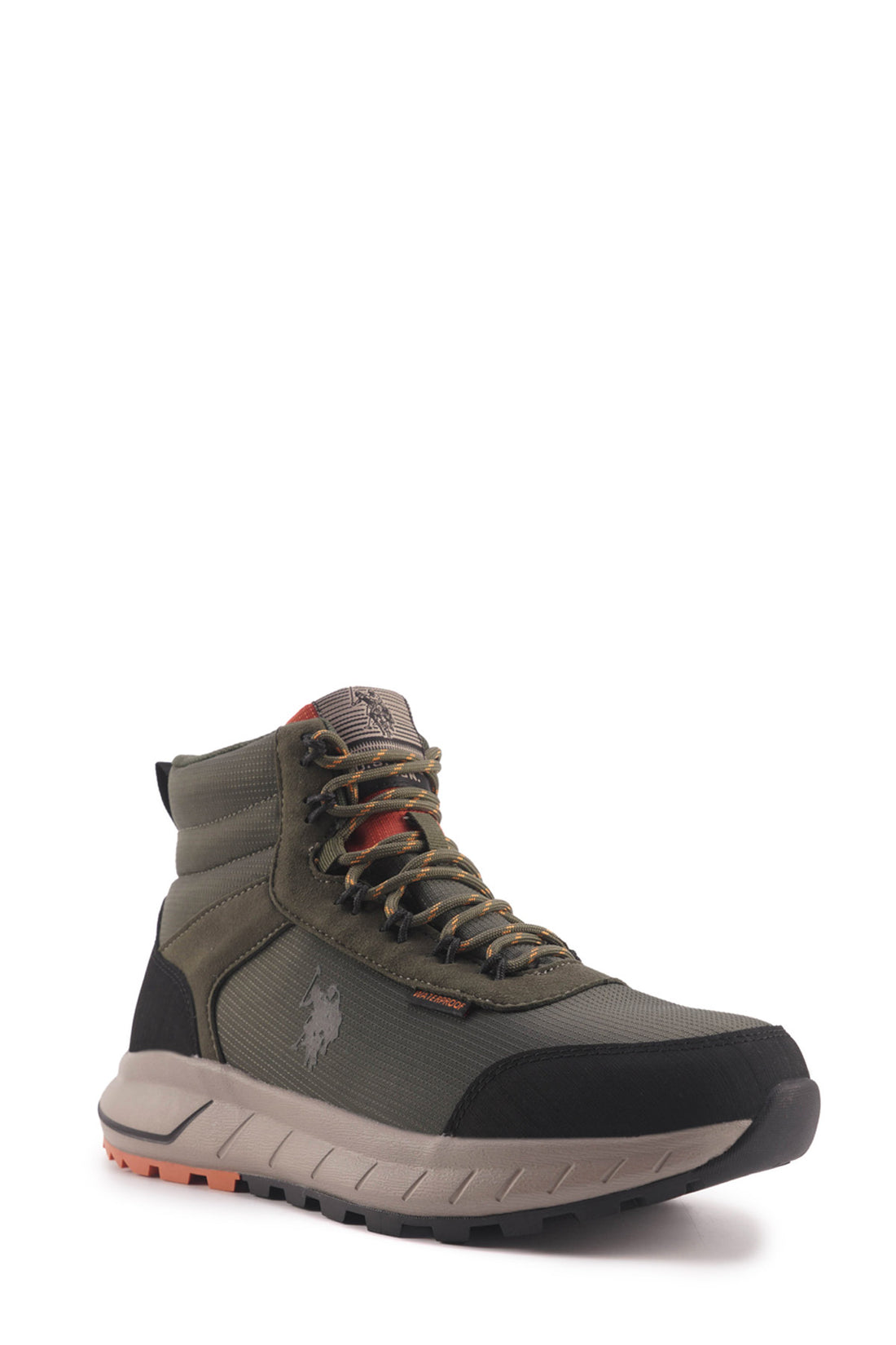 ELHA 4PR Khaki Men's Biker Boots