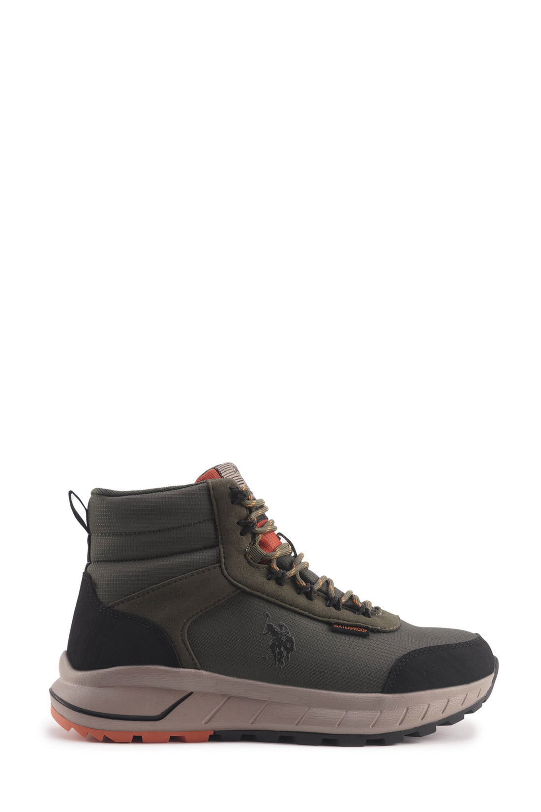 ELHA 4PR Khaki Men's Biker Boots