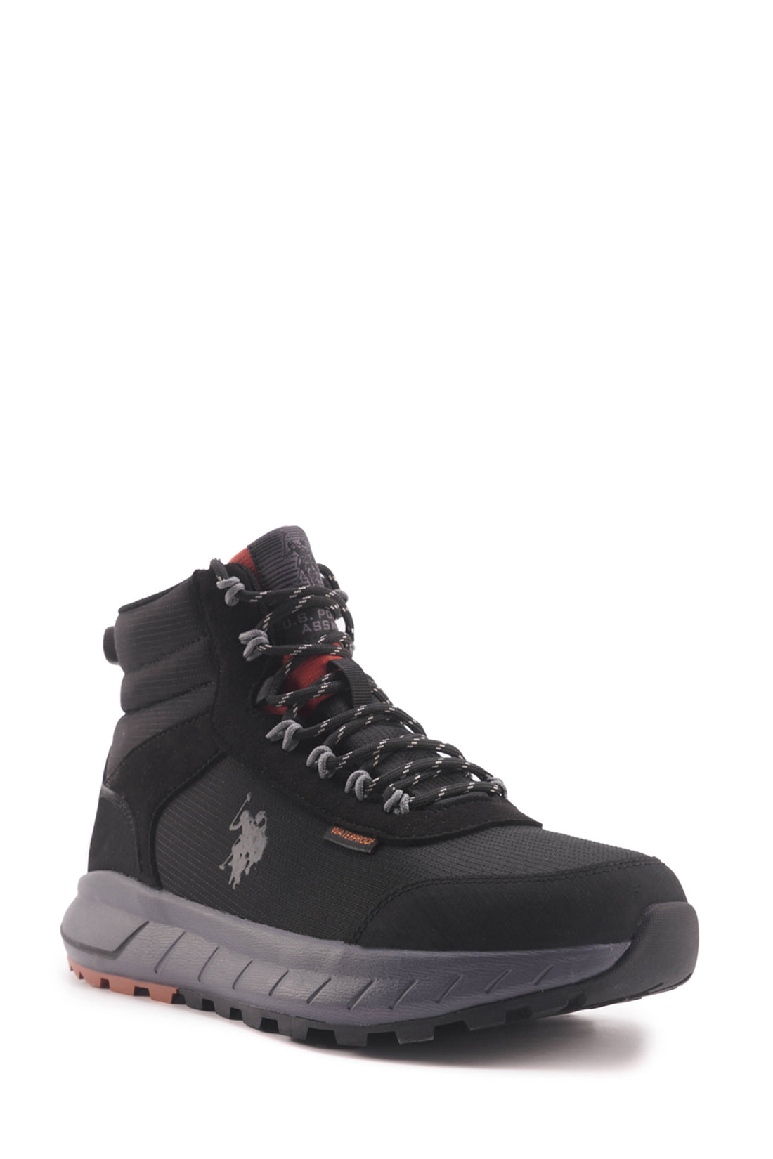 ELHA 4PR Black Men's Biker Boots