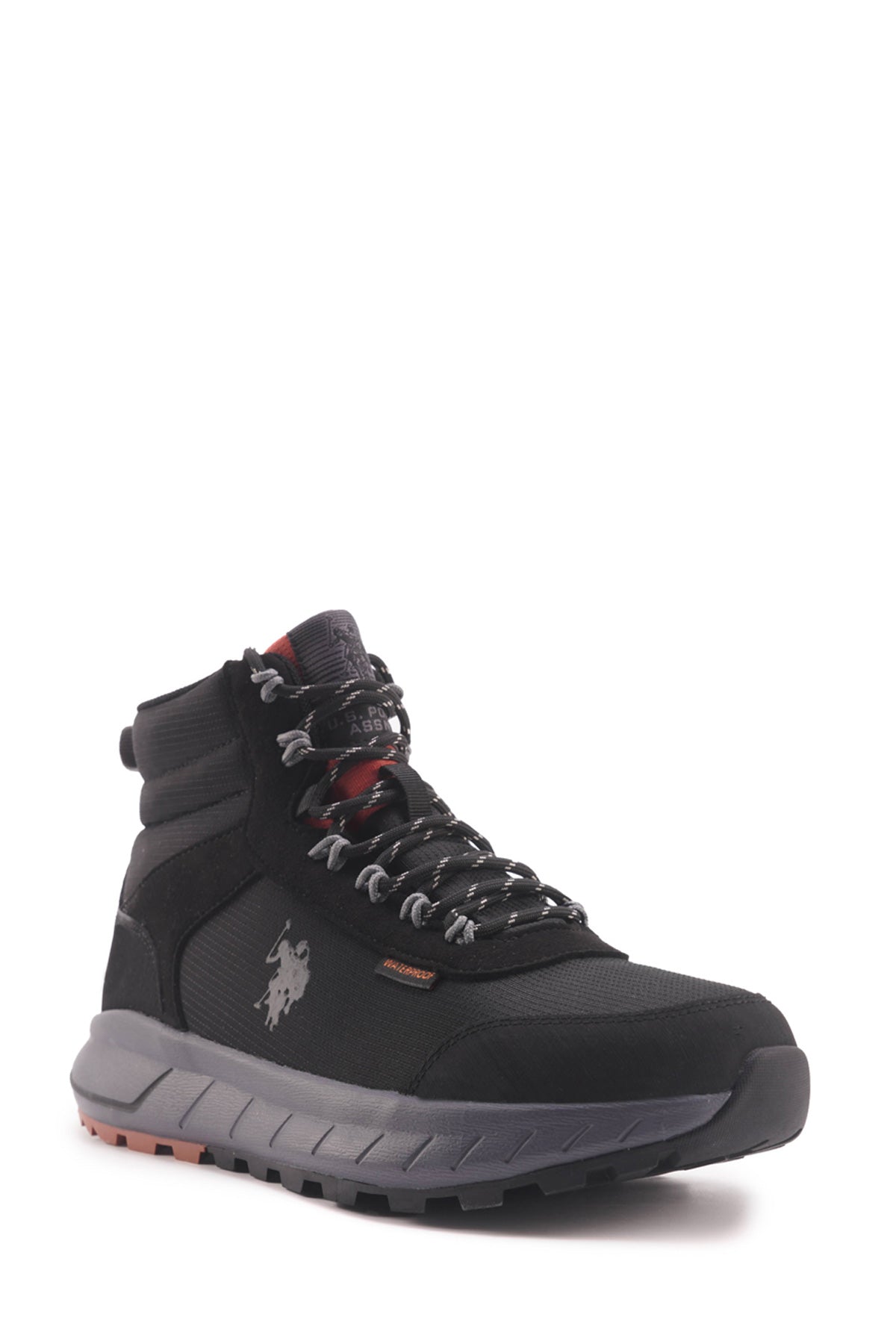 ELHA 4PR Black Men's Biker Boots