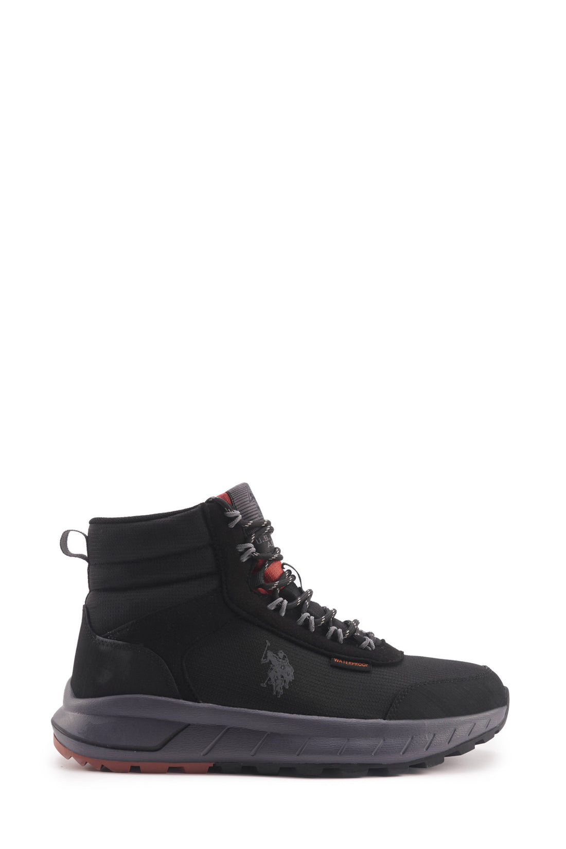 ELHA 4PR Black Men's Biker Boots