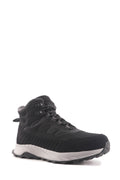 SION 4PR Black Men's Biker Boots