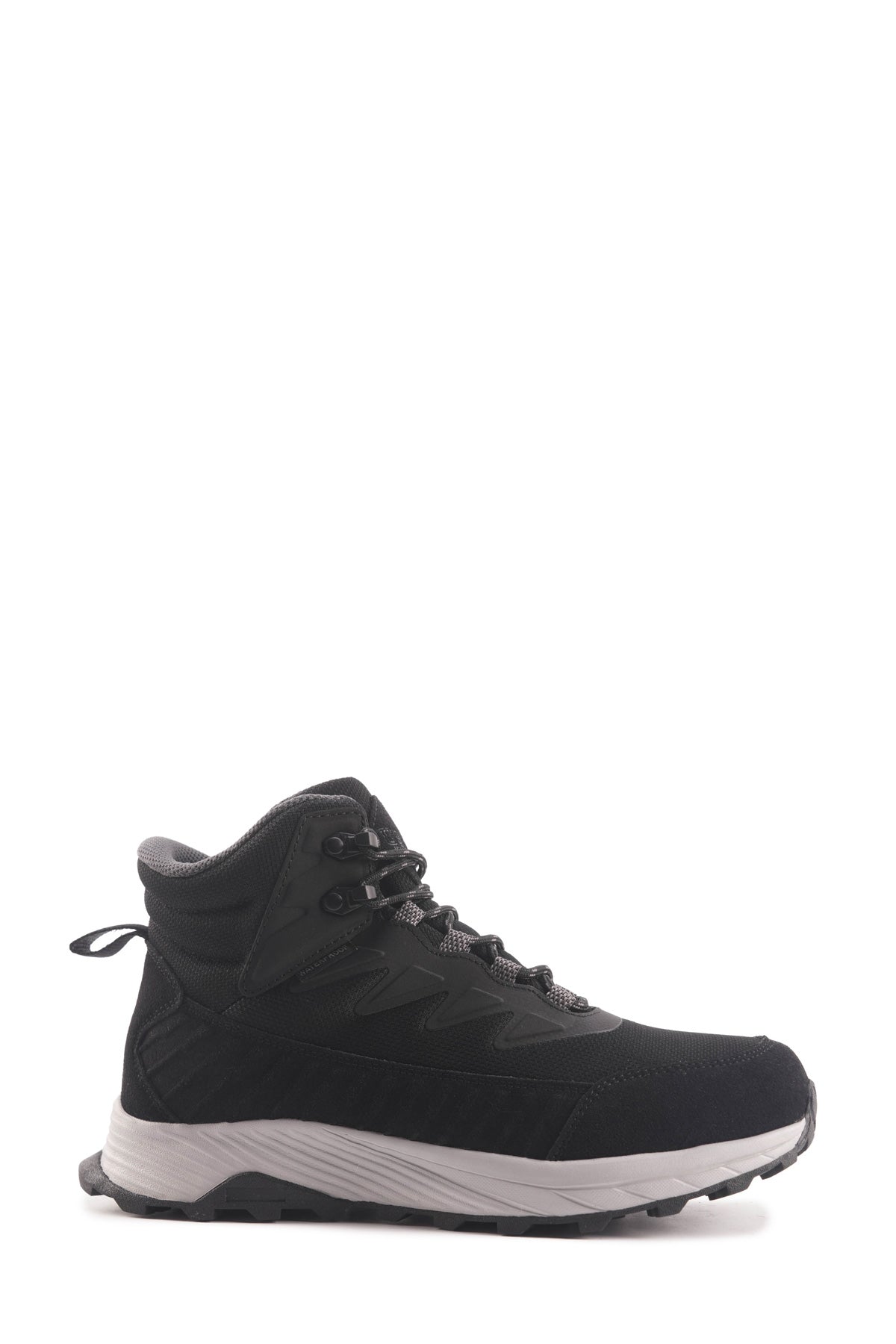 SION 4PR Black Men's Biker Boots