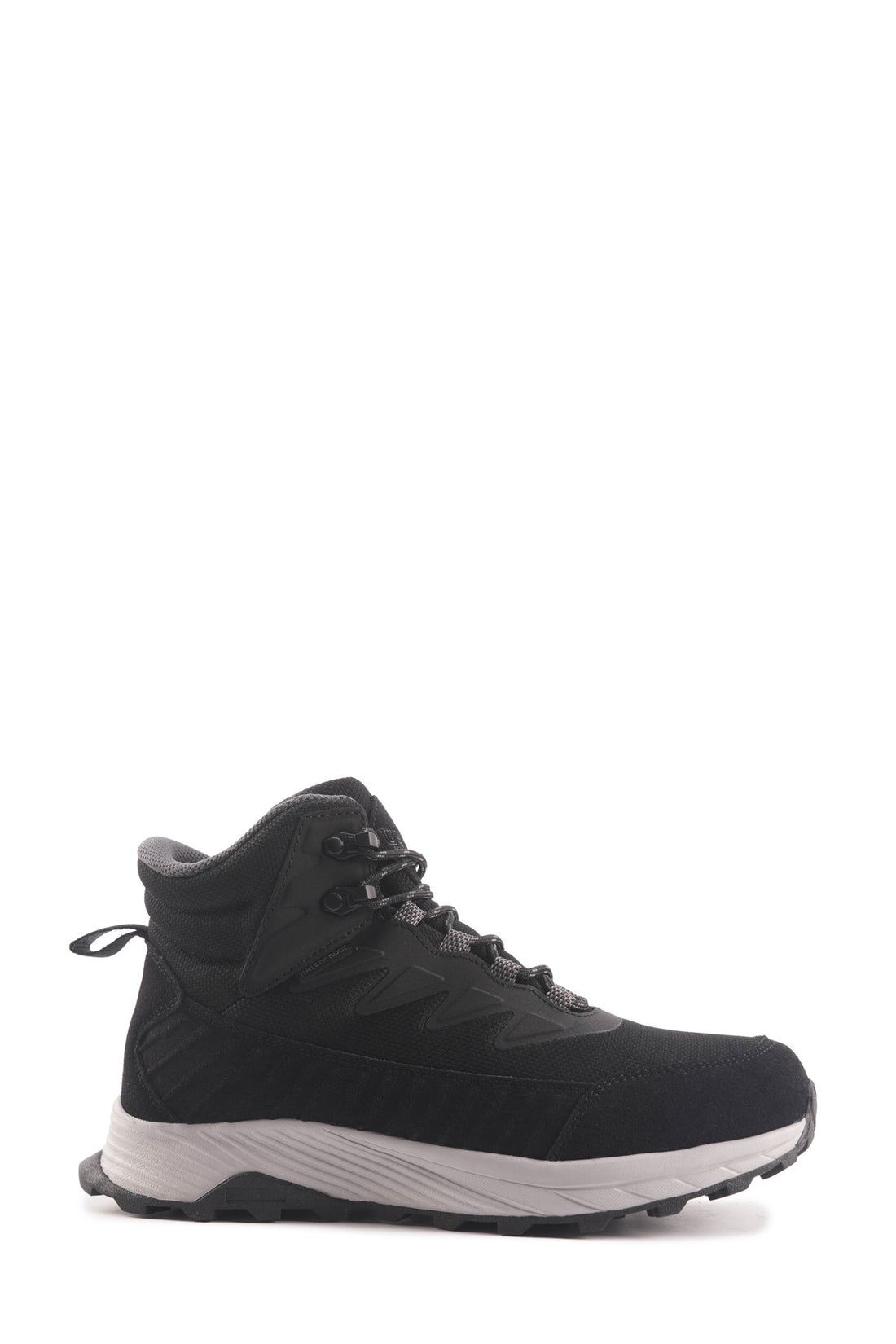 SION 4PR Black Men's Biker Boots
