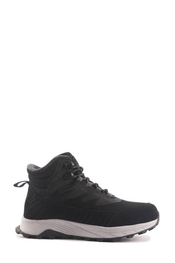 SION 4PR Black Men's Biker Boots