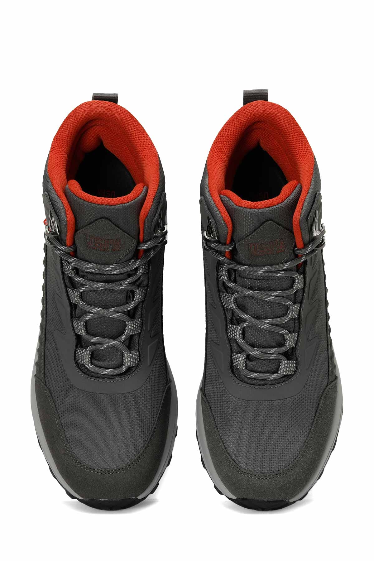 SION 4PR GREY Mens Biker Boots