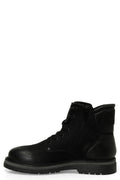 WAYS 4PR Black Men's Biker Boots