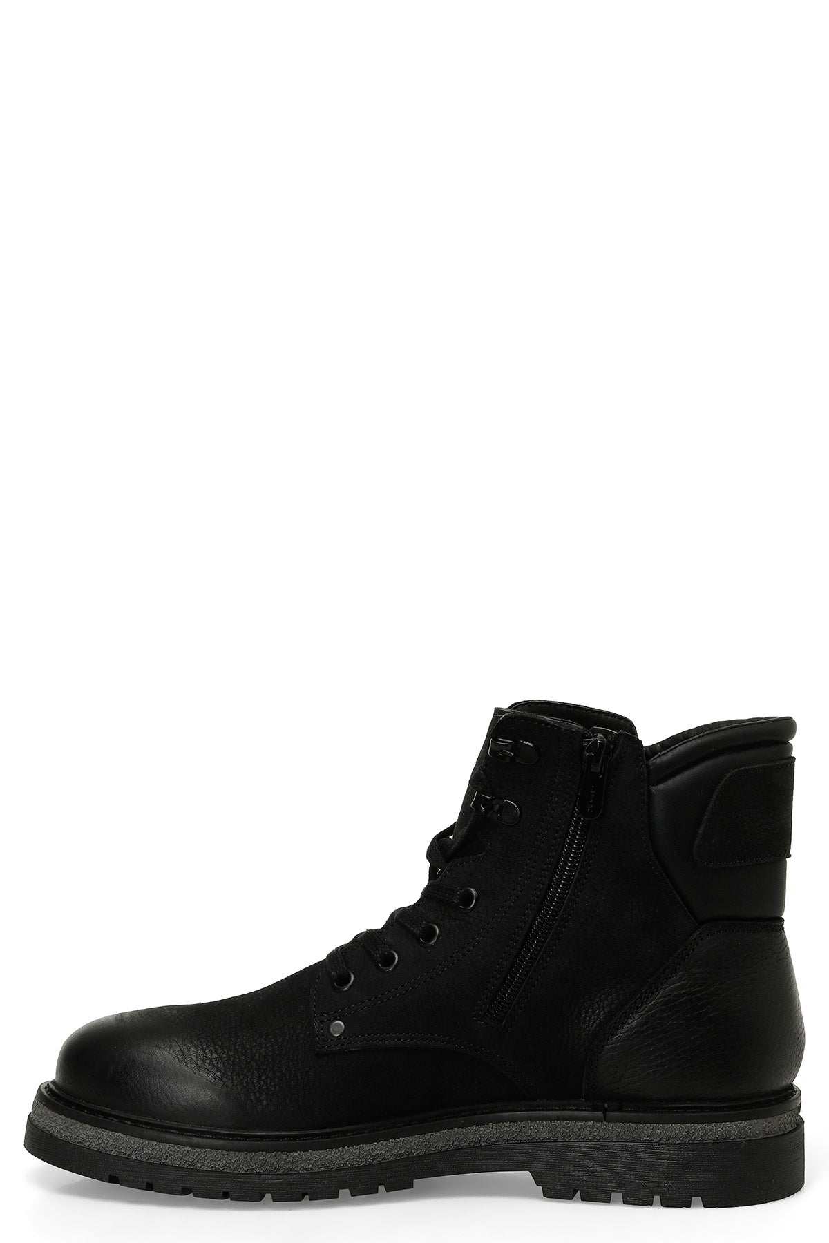 WAYS 4PR Black Men's Biker Boots