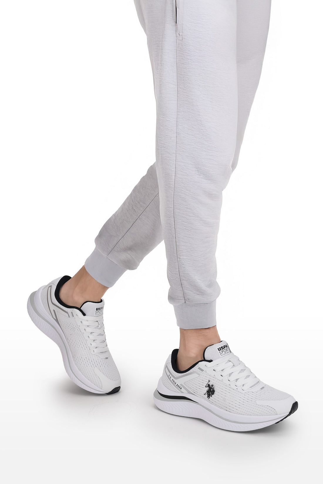 GENESIS 5FX White Men's Running Shoes