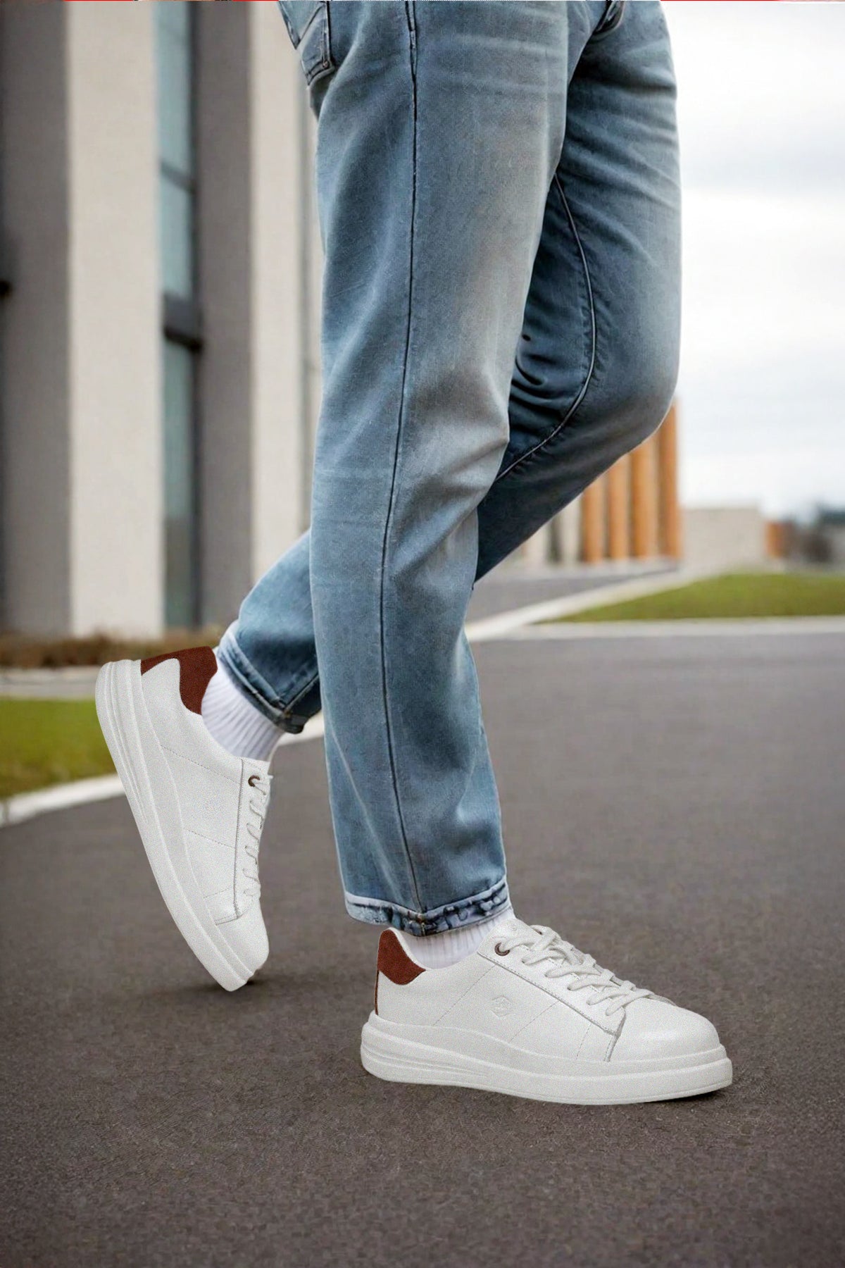 SUPPOSE 5FX White Men's Sneaker