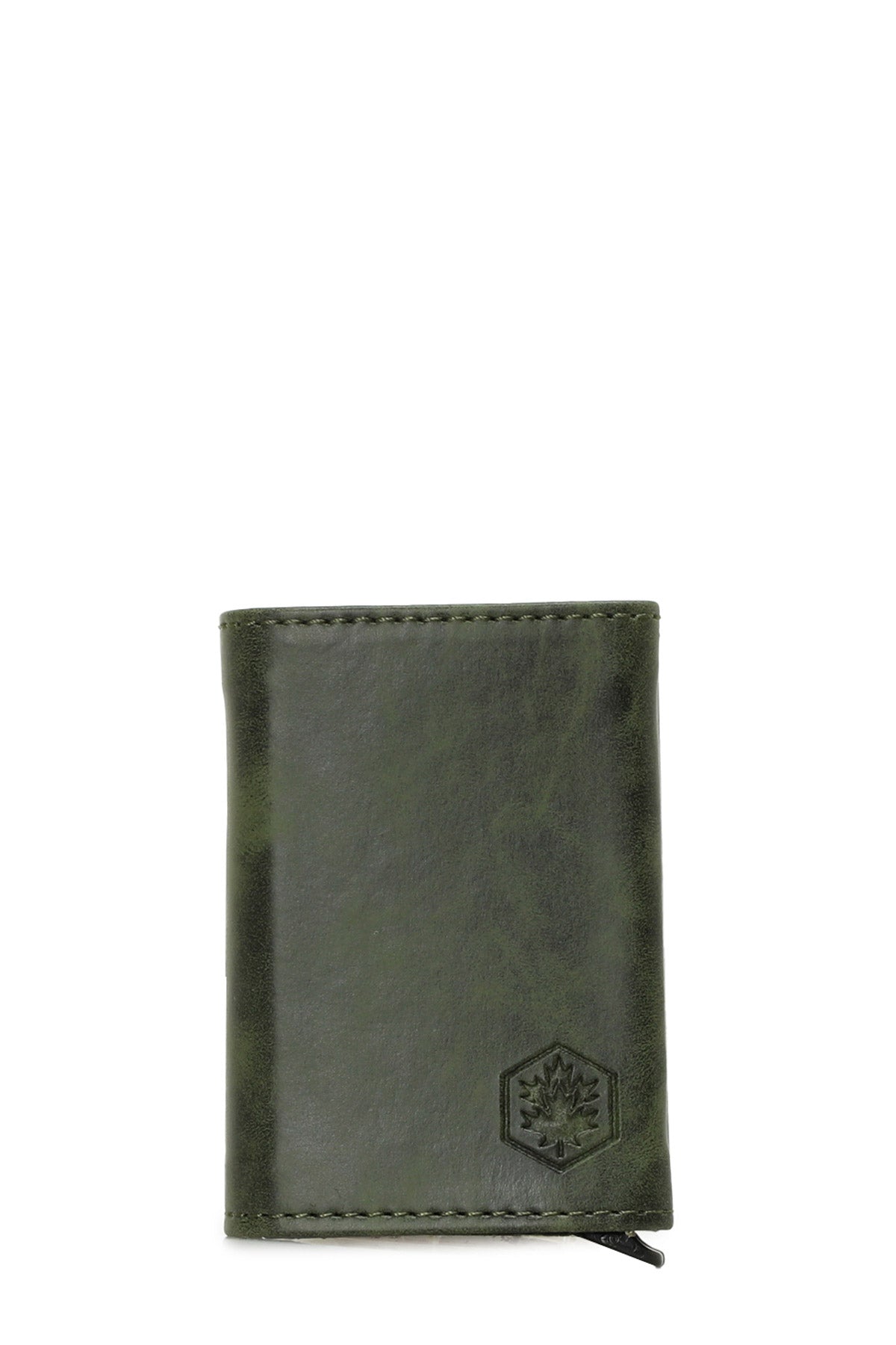 T LUX SLIDE CARD 5FX Khaki Men's Wallet