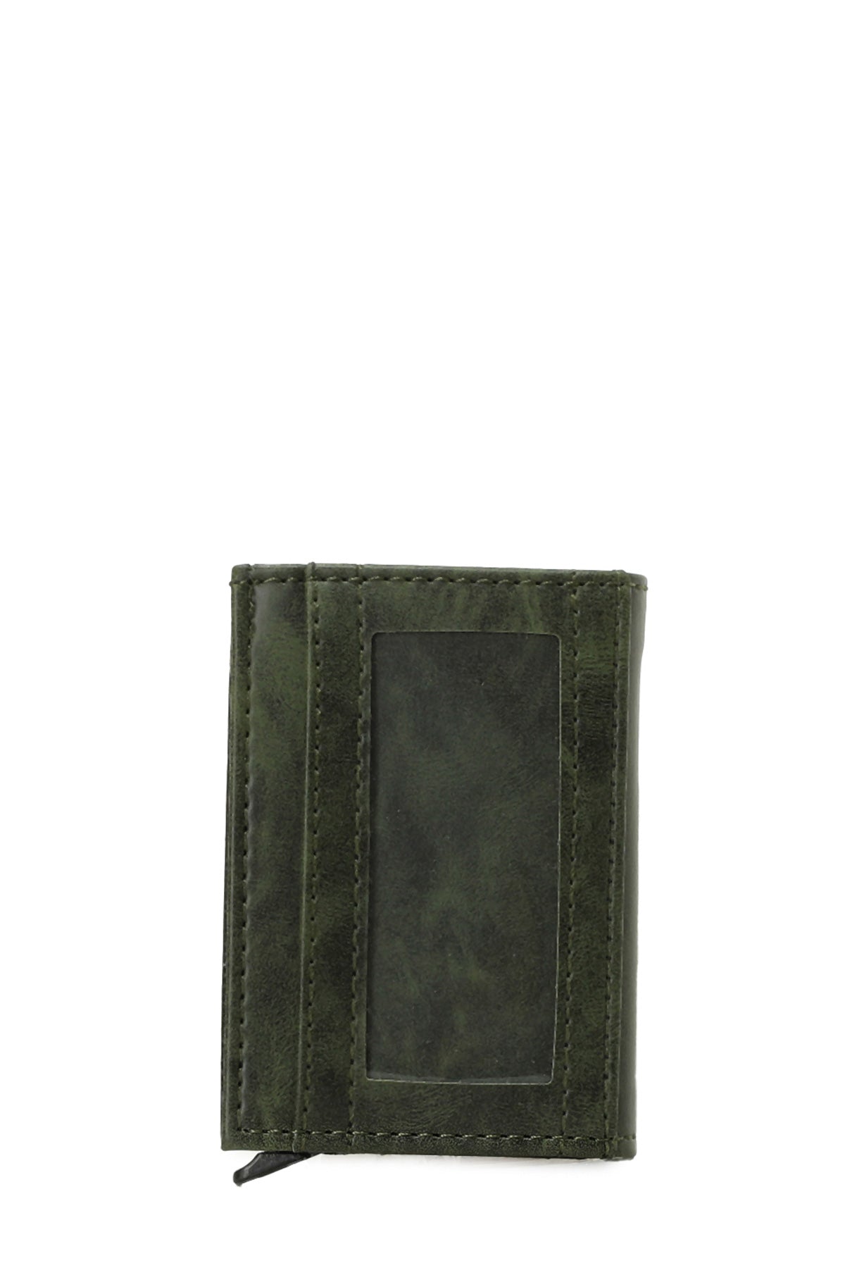 T LUX SLIDE CARD 5FX Khaki Men's Wallet