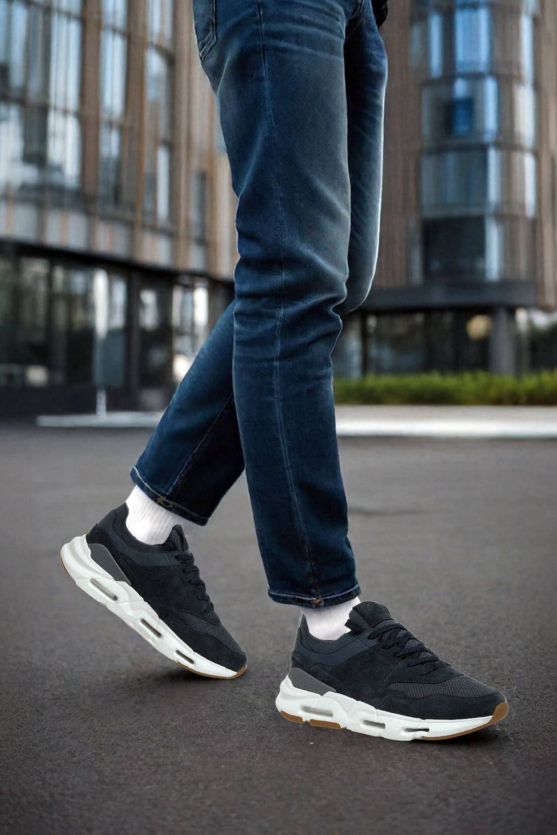 TANK 5FX Navy Blue Men's Sneakers