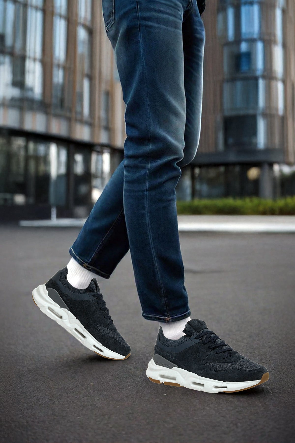 TANK 5FX Navy Blue Men's Sneakers