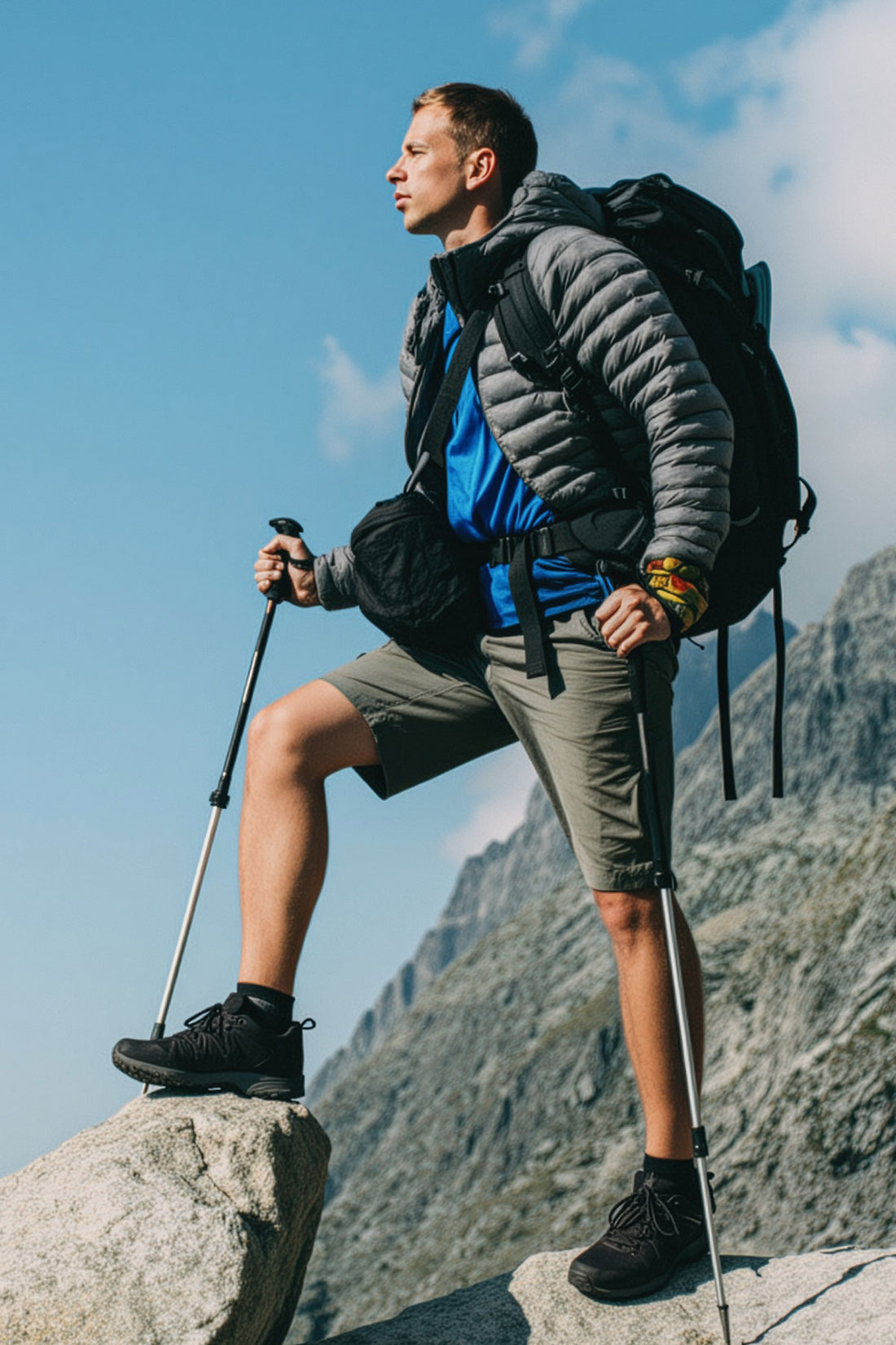 SHELL 5PR Black Mens Outdoor