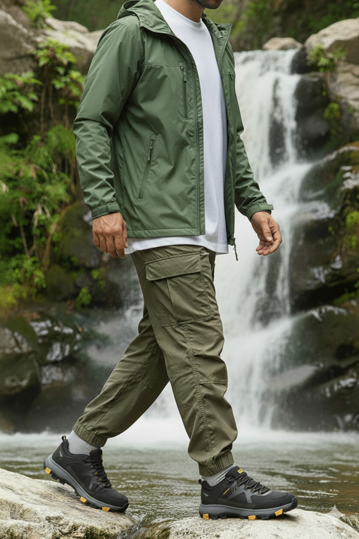 235507 5PR Black Mens Outdoor