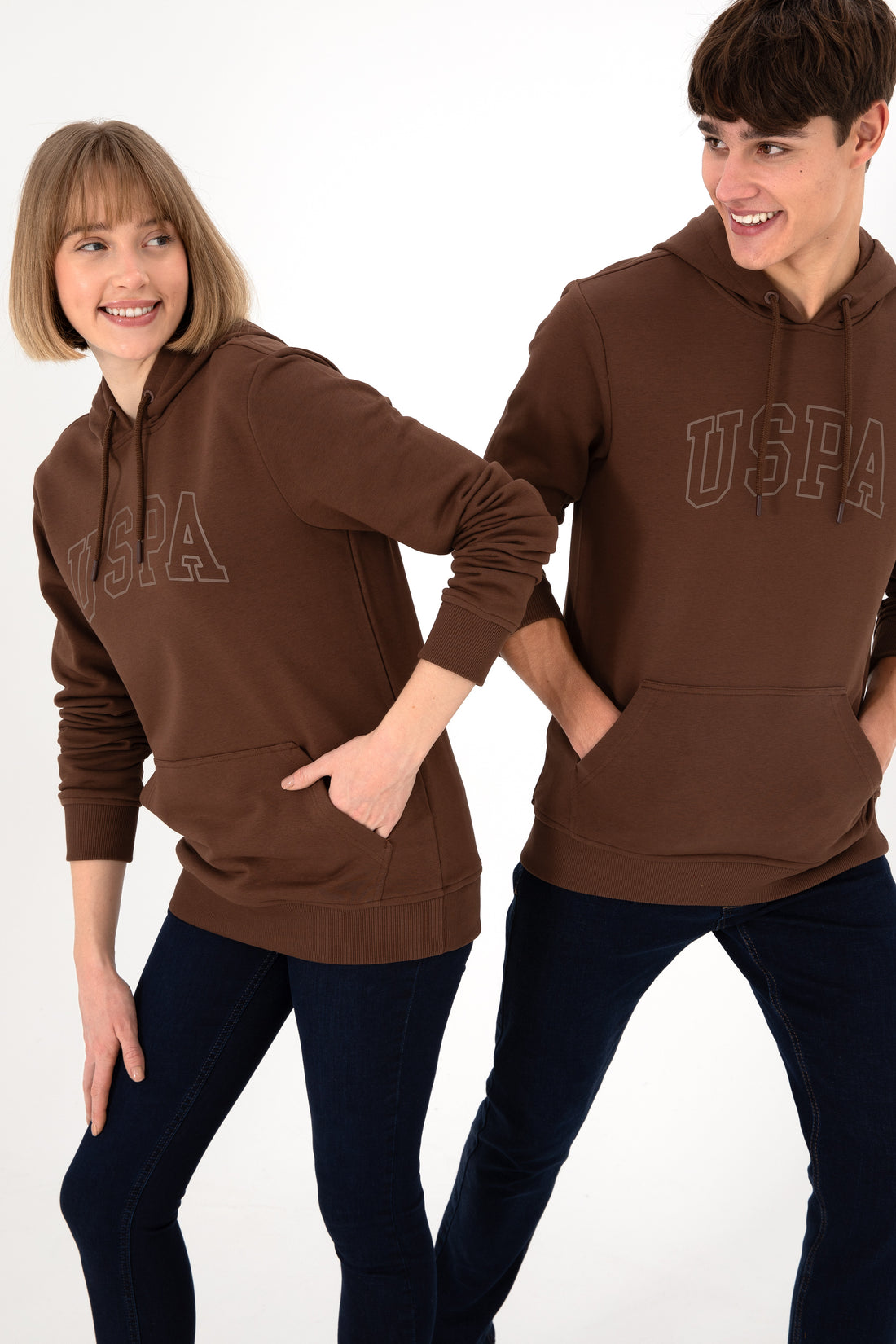 Men's Brown Basic Sweatshirt
