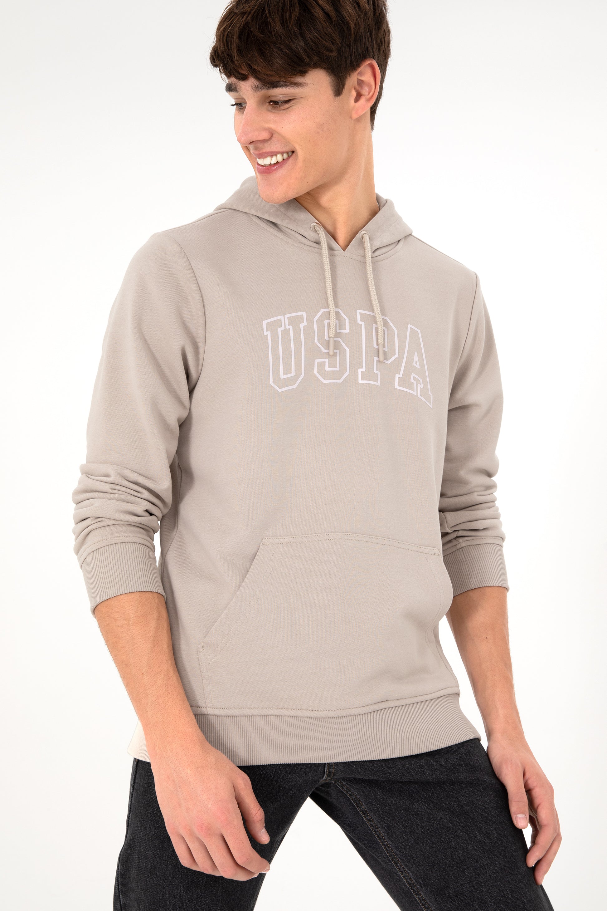 Men's Stone Basic Sweatshirt