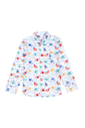 Boy's White Long Sleeve Shirt
