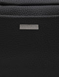 Men's Black Shoulder Bag