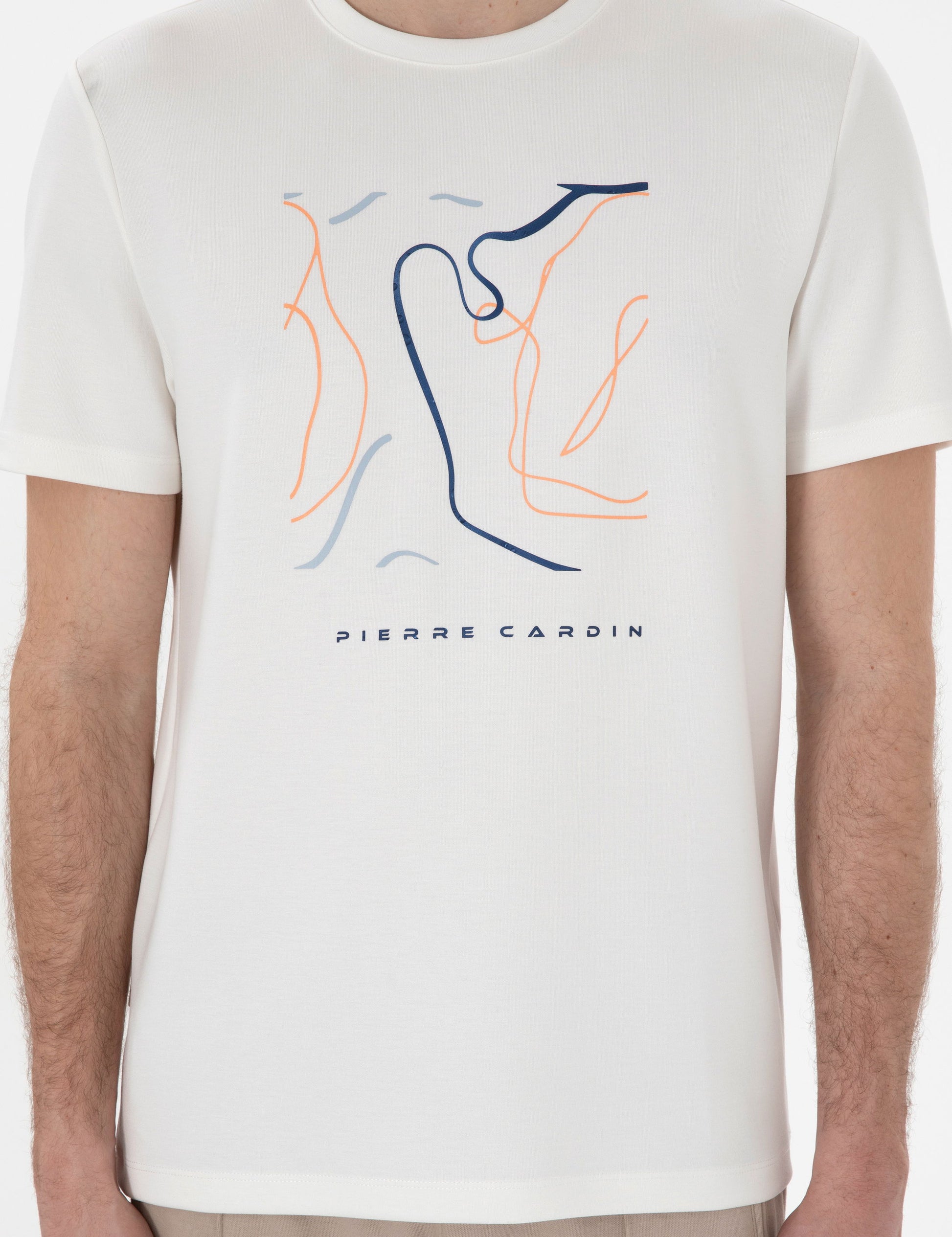 Ecru Regular Fit T-Shirt