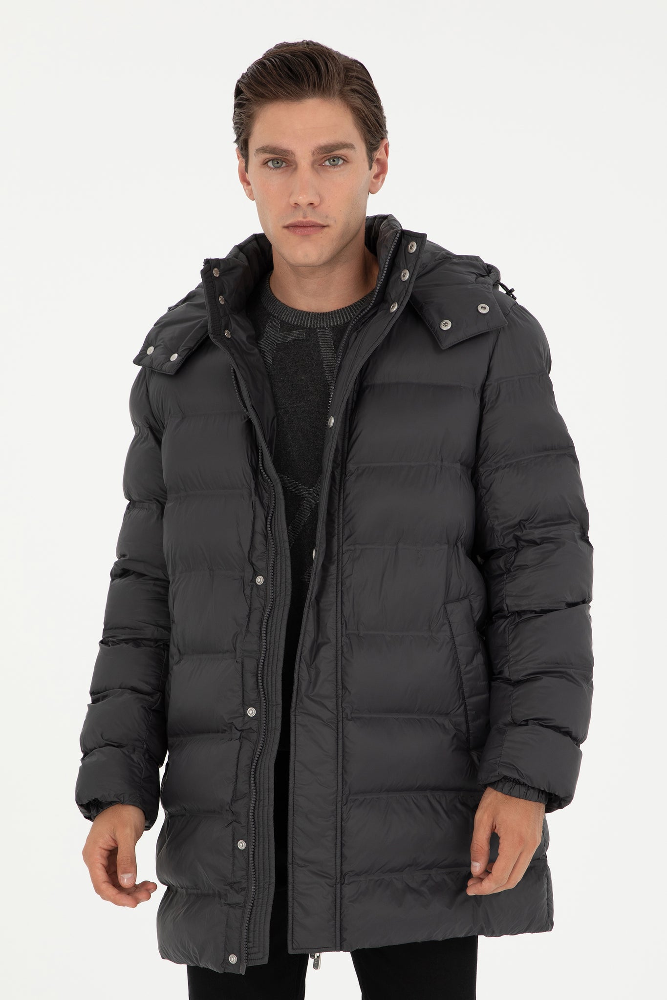 Men's Anthracite Coat