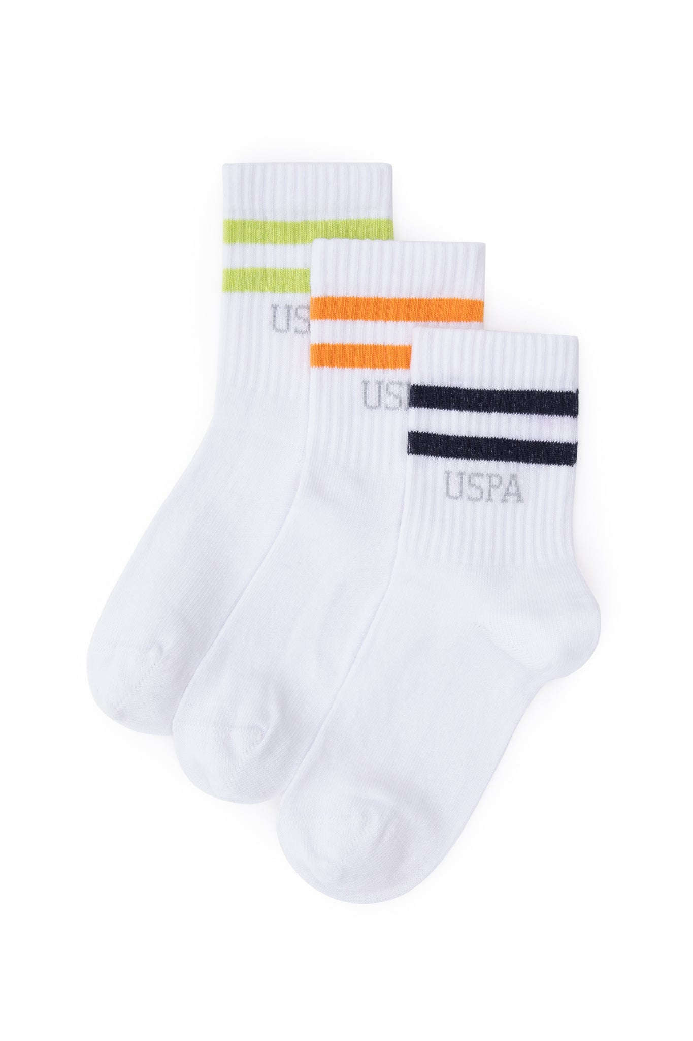 Boy's White Socket Socks