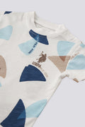 Baby Boy Patterned Double Suit