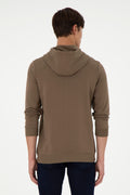 Men's Khaki Sweatshirt