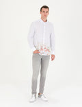 Light Green Regular Fit Long Sleeve Shirt