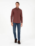 Tile Slim Fit Long Sleeve Shirt