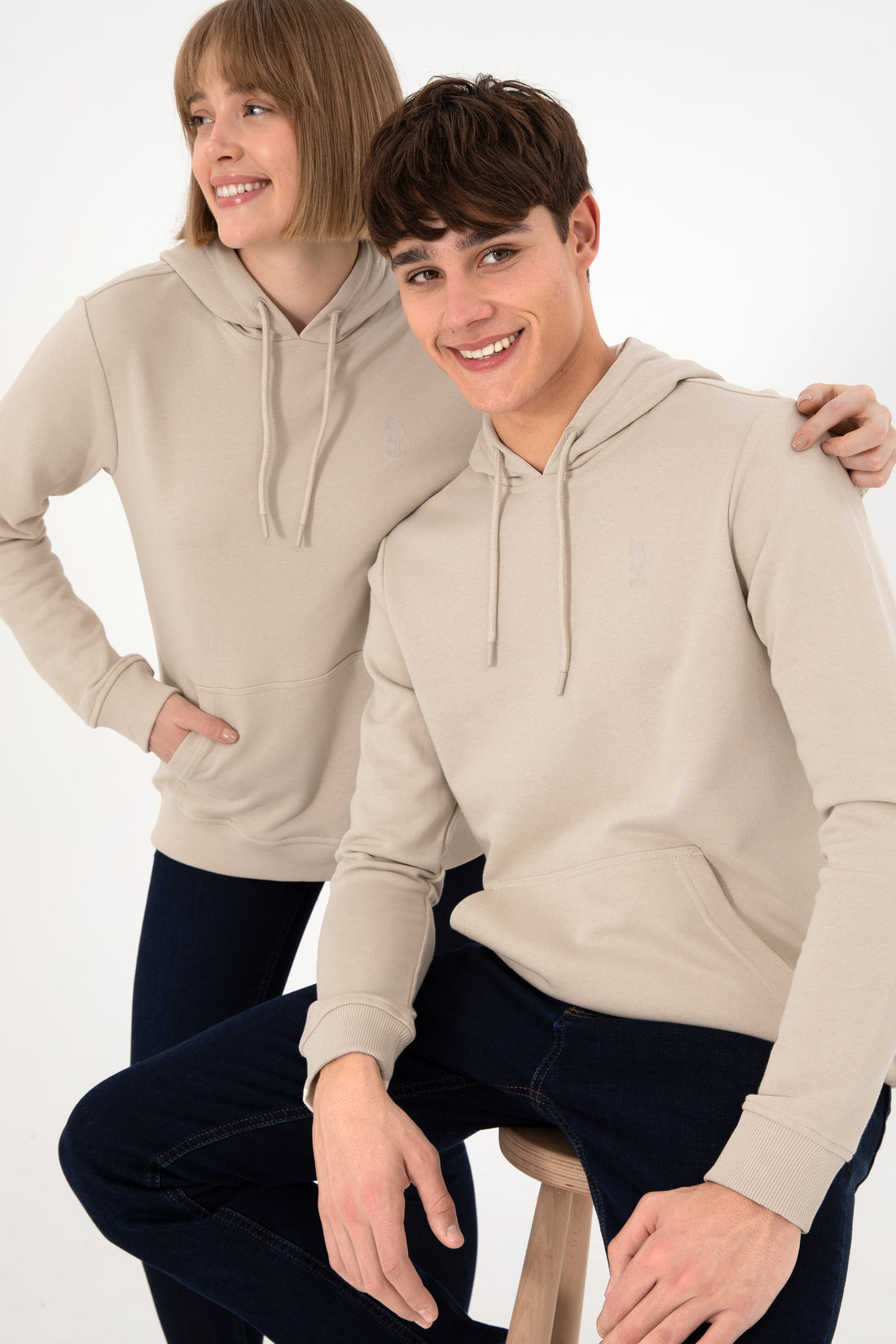 Men's Stone Basic Sweatshirt