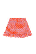 Girls' Pomegranate Flower Woven Skirt
