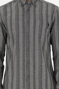 Men's Grey Long Sleeve Shirt