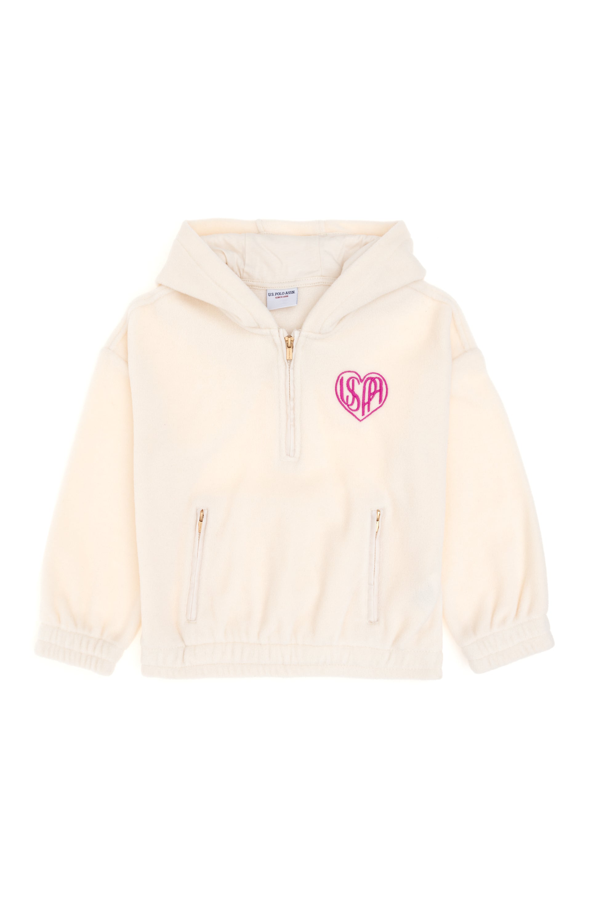 Girl's Cream Sweatshirt