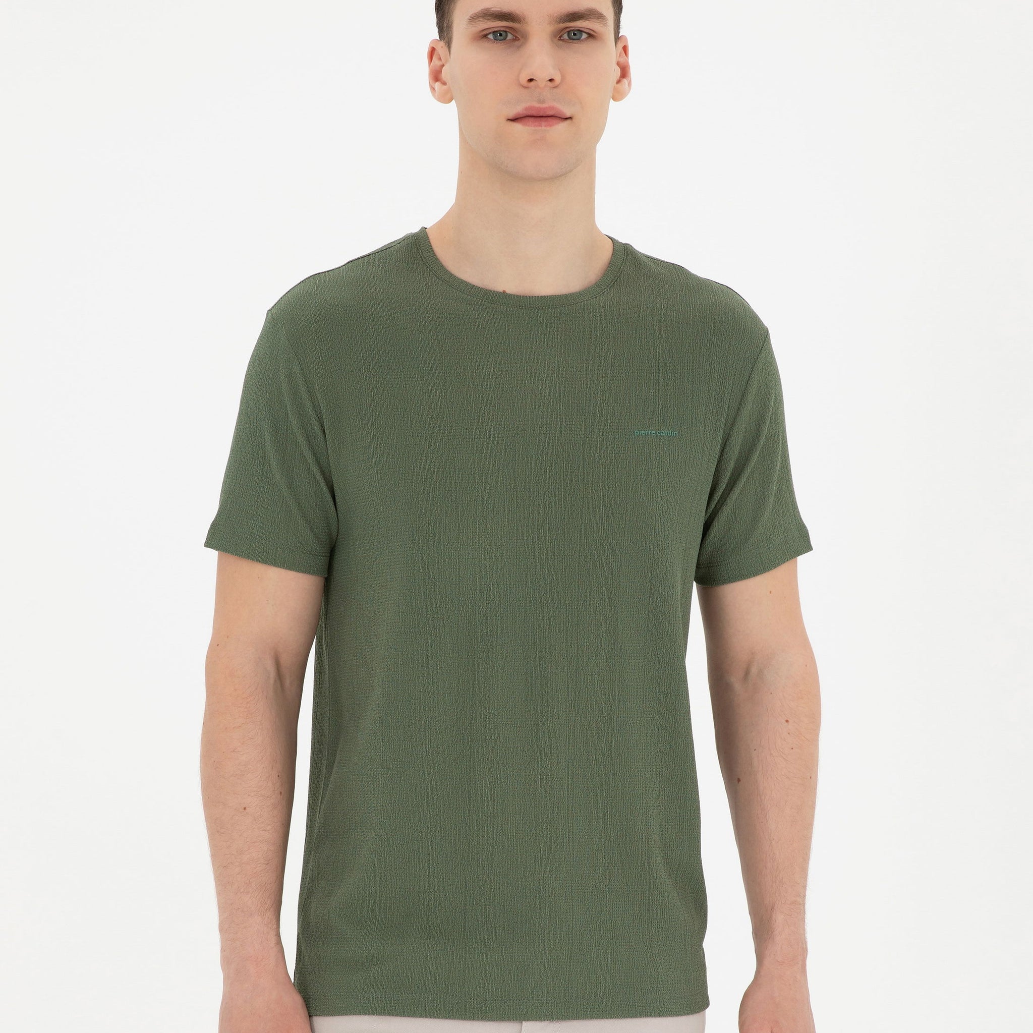 Khaki Slim Fit T-Shirt