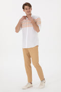 Men's Camel Long Sleeve Shirt
