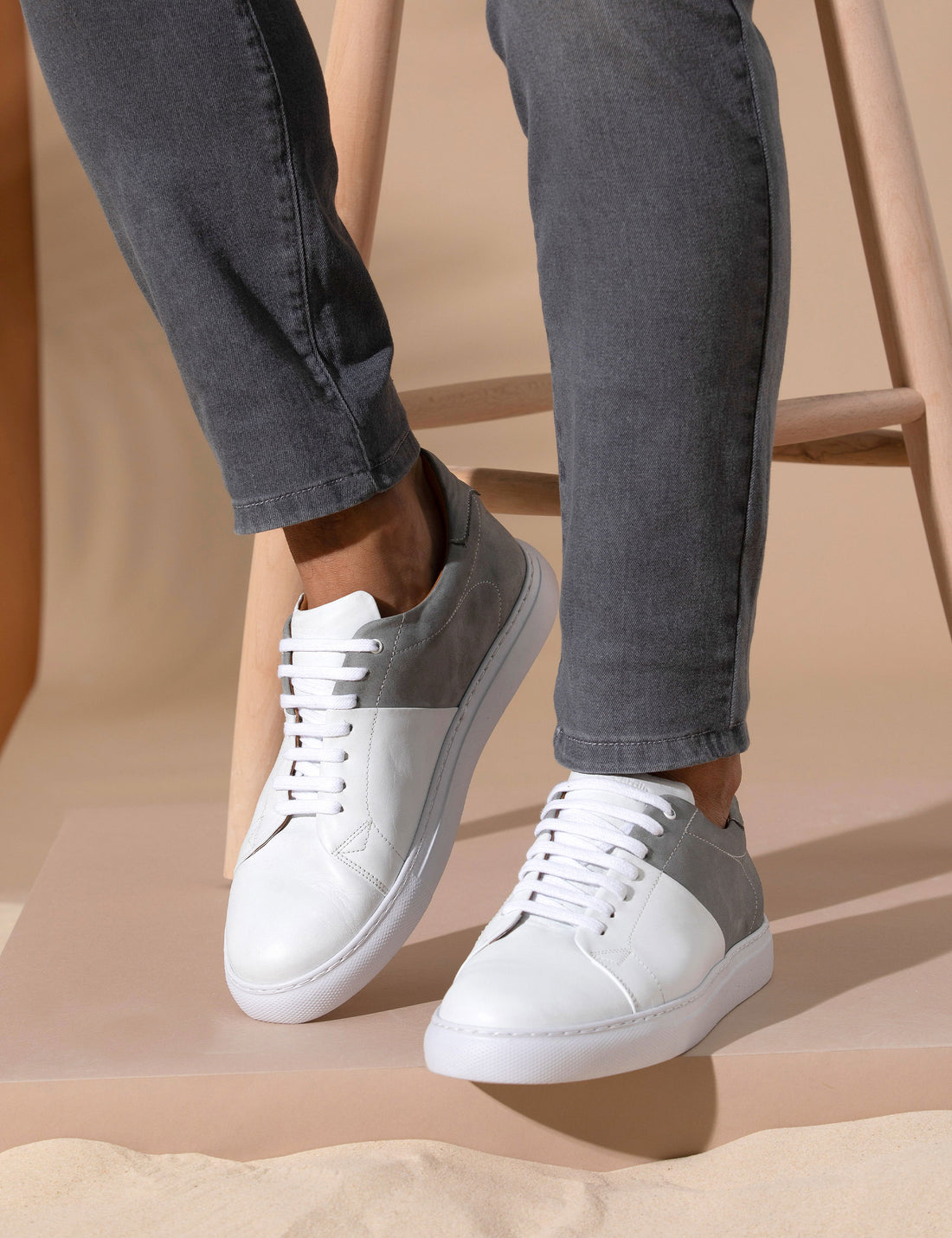 Light Gray Casual Shoes