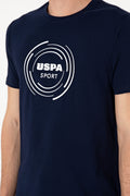 Men's Regular Fit Crew Neck Navy T-Shirt