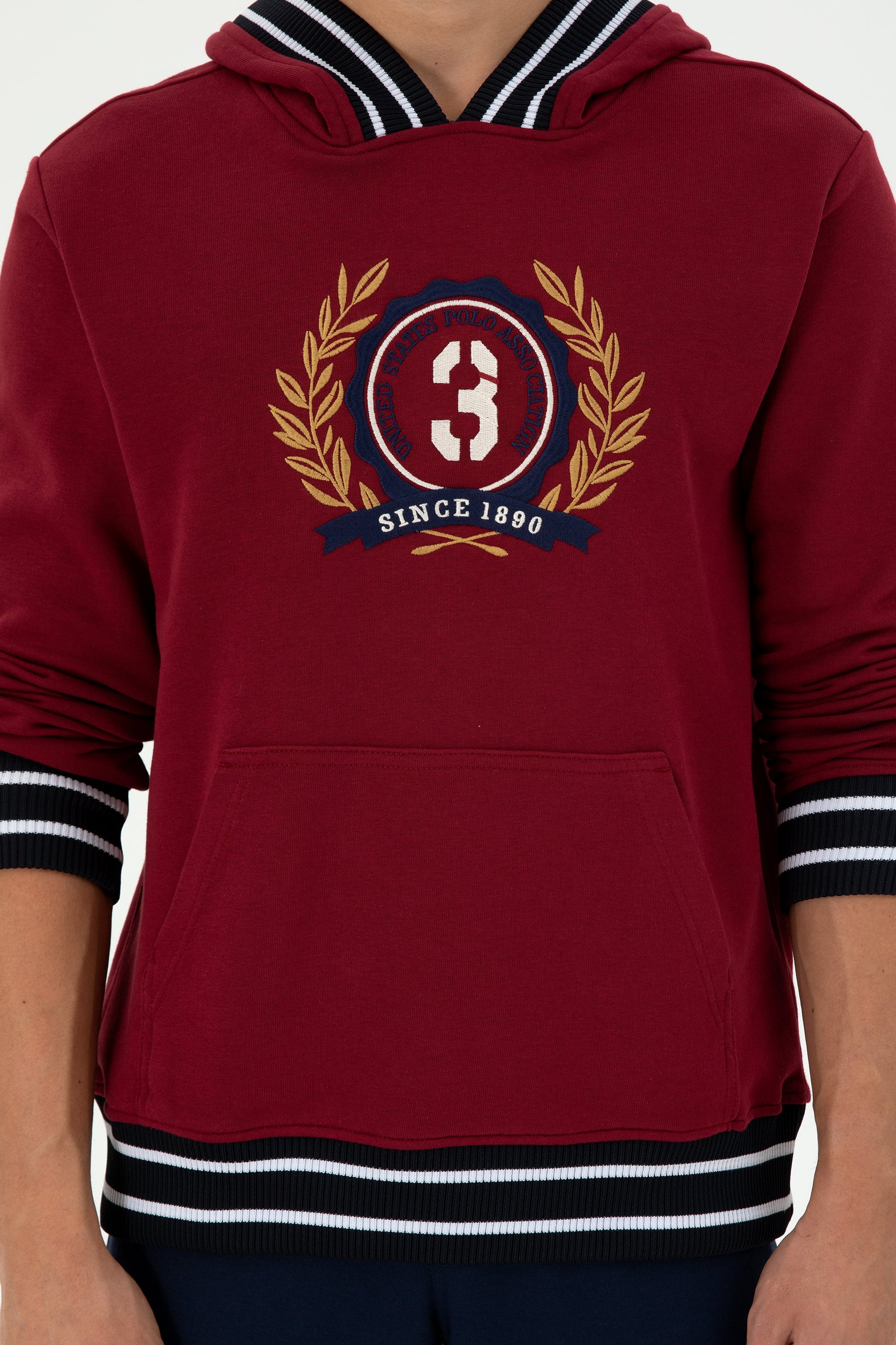 Men's Burgundy Sweatshirt