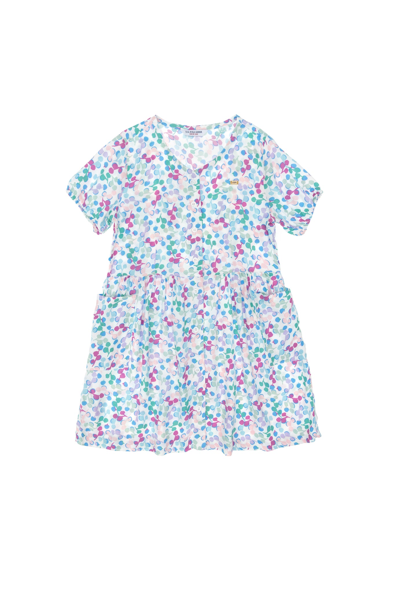 Girl's Mint Woven Dress