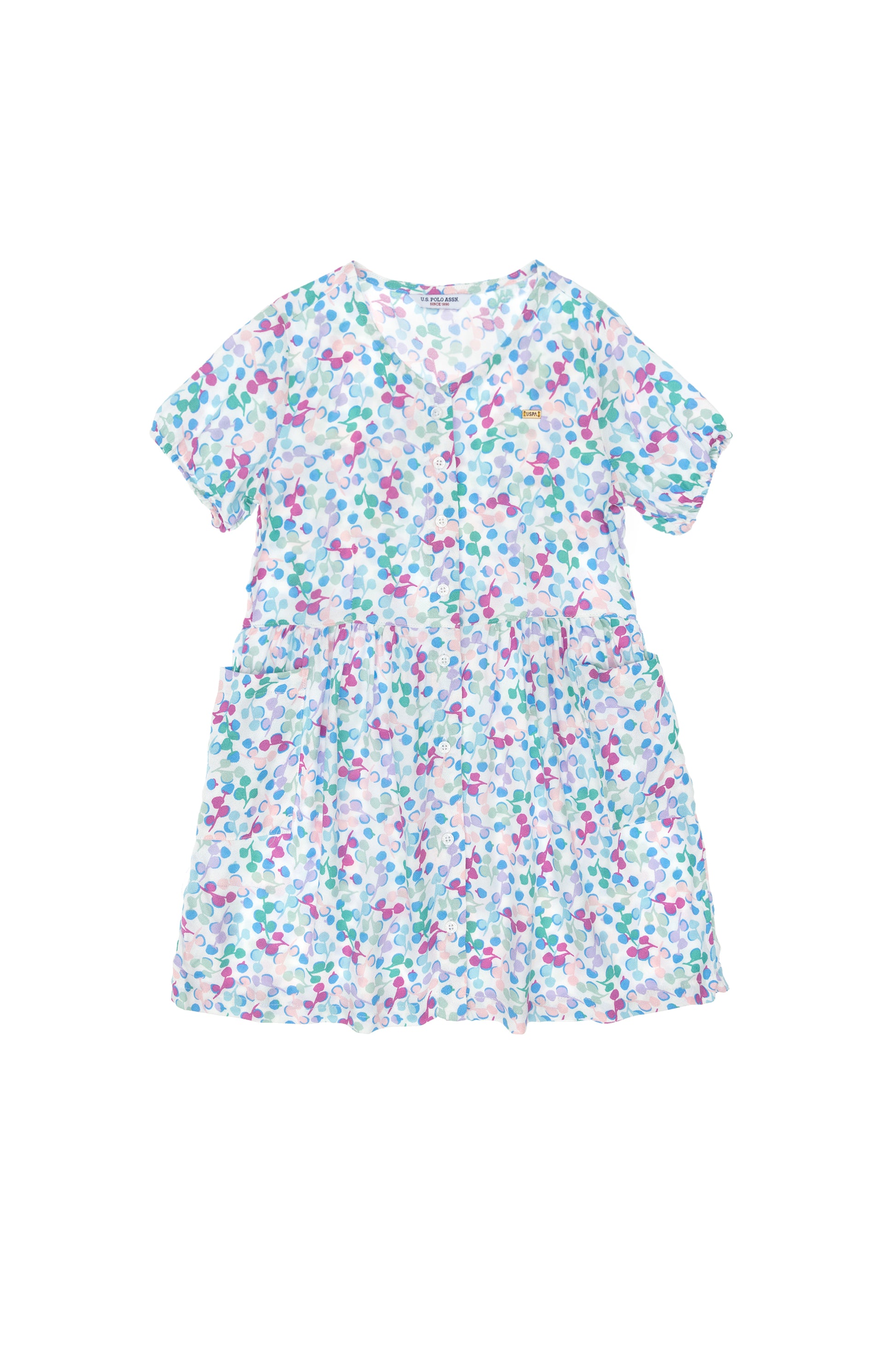 Girl's Mint Woven Dress