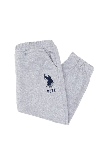 Boy Baby Grey Melange Sweatpants