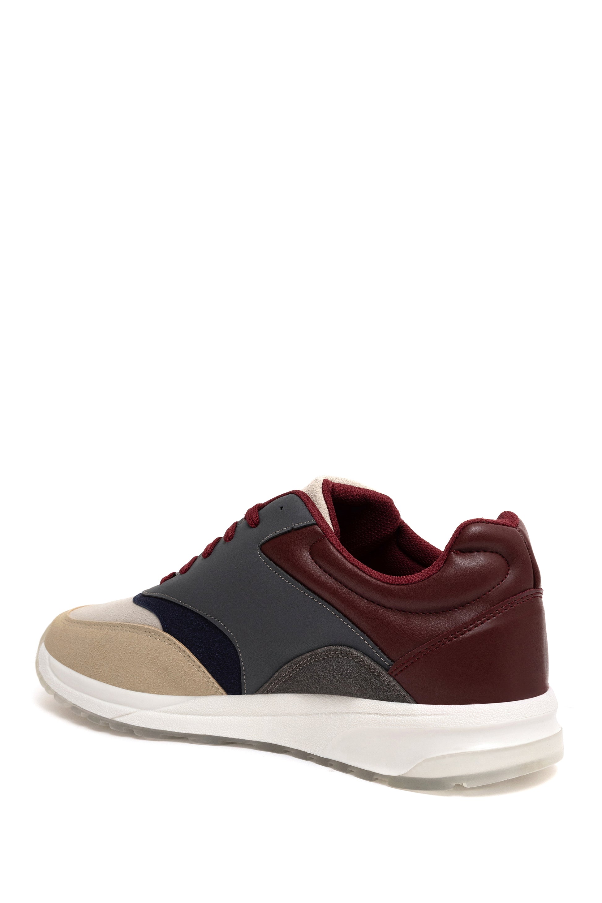 Men's Burgundy Sneakers
