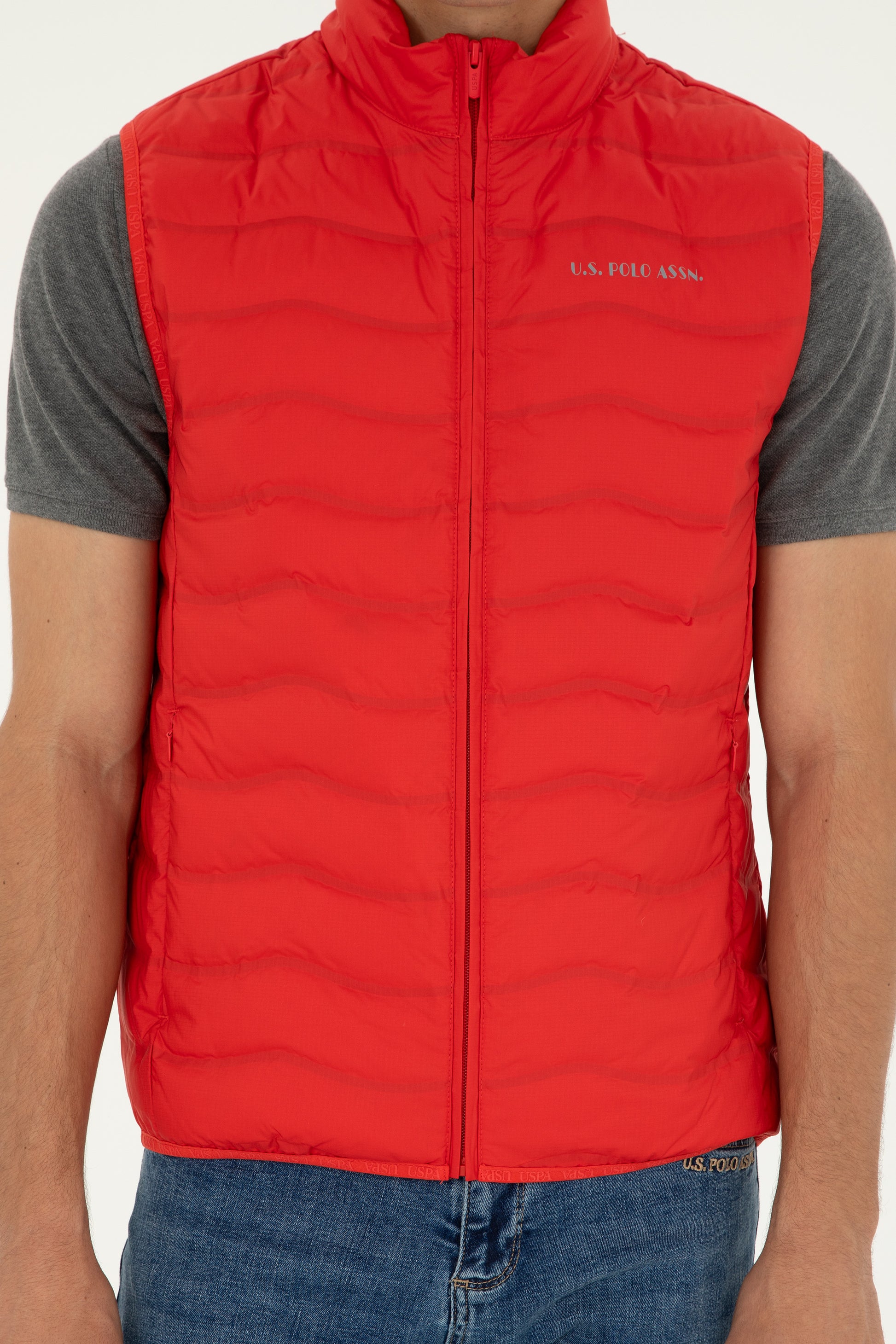Men's Red Vest