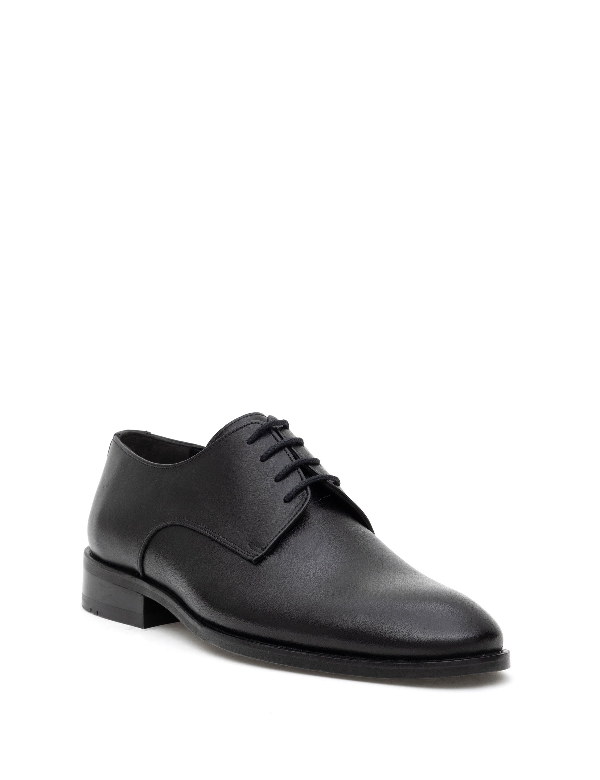 Black 100% Leather Classic Shoes