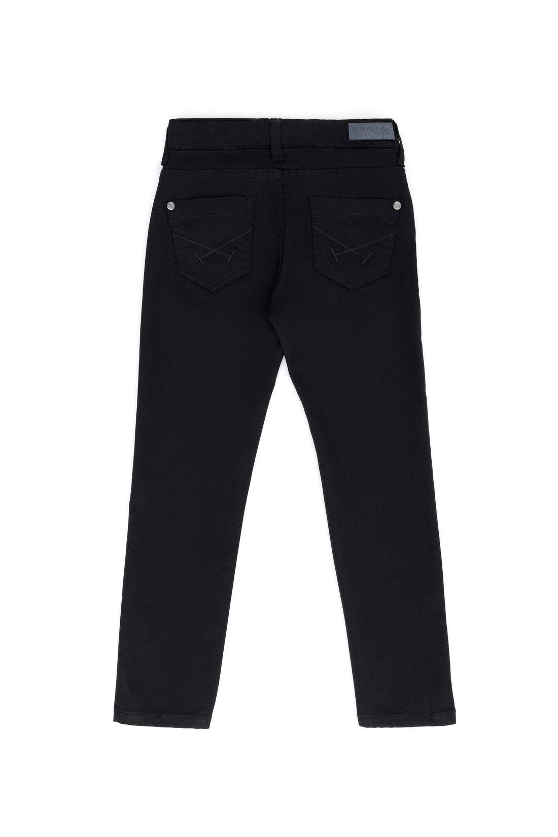 Girl's Black Canvas Pants